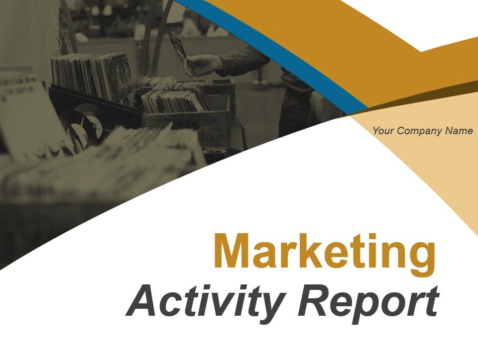 Marketing Activity Report Template 8