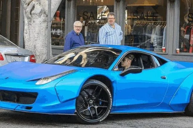 Justin Bieber Banned for Life from Ferrari After Speeding in his Supercar