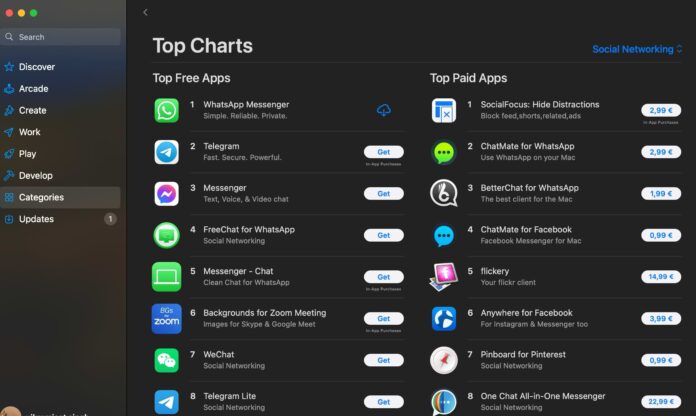 Most Downloaded iPhone Social Media Apps