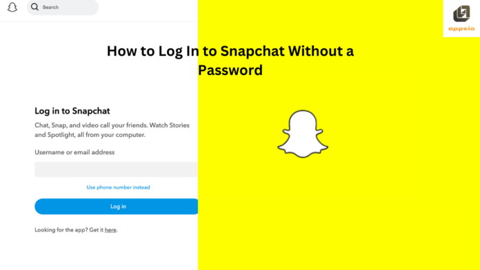 How to Log In to Snapchat Without a Password