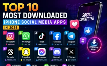 Most Downloaded iPhone Social Media Apps in 2026 Most Downloaded iPhone Social Media Apps