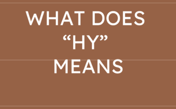 What Does HY Mean in Text? Meaning, Usage, and Examples What Does HY Mean