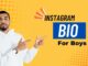 Best Instagram Bio for Boys (Attitude, Stylish & Love – 200+ Ideas with Emojis) Best Instagram Bio for Boys