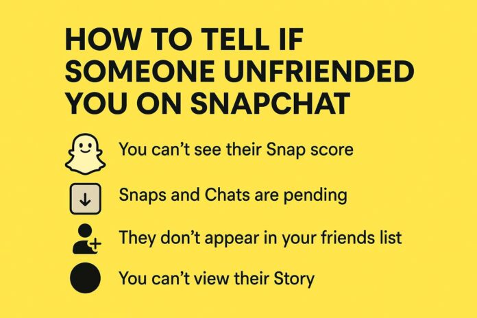 How to Tell If Someone Unfriended You on Snapchat