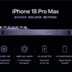 iPhone 18 Pro Max